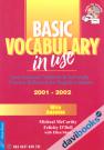 Basic Vocabulary In Use (Học Từ Vựng Tiếng Anh Trình Độ Sơ Cấp)