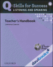 Q Listening & Speaking 4 Teacher's Book Pack (9780194756181)