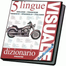 5 Language Visual Dictionary (English, French, German, Spanish, Italian)