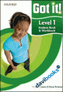 Got It!: Level 1 Students Book & Work Book with CDRom Pack (9780194462105)