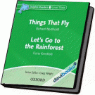 Dolphins, Level 3: Things That Fly / Let's Go to the Rainforest AudCD (9780194402163)