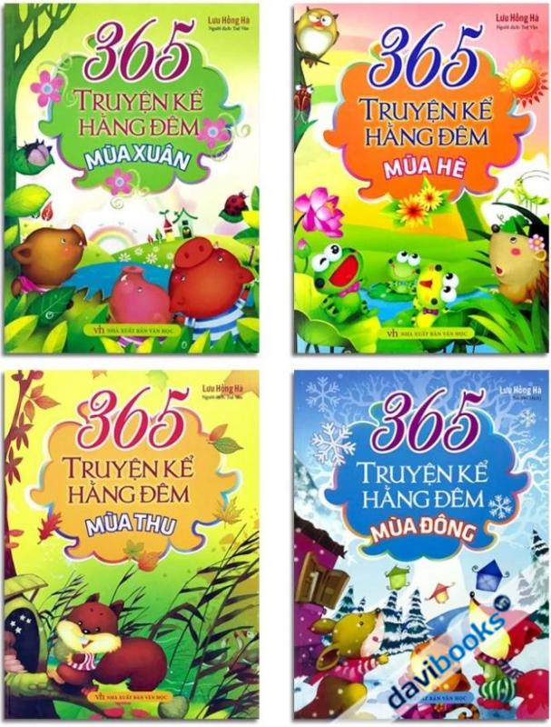 365 Truyện Kể Hằng Đêm Xuân Hạ Thu Đông (Bộ 4 Cuốn)