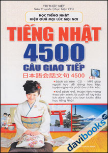 Tiếng Nhật 4500 Câu Giao Tiếp Kèm CD