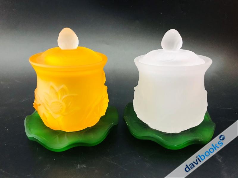 (ad5388) Chung Nước Cúng Phật Đại Bi Sen Lưu Ly