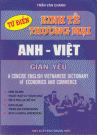 Từ điển Kinh tế Thương mại Anh - Việt