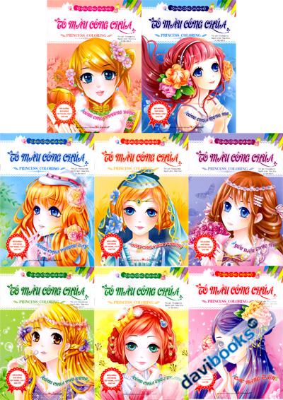 Tô Màu Công Chúa Nhỏ (Bộ 8 Quyển)