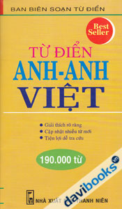 Từ Điển Anh - Anh - Việt 190.000 Từ