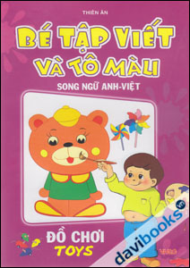 Bé Tập Viết Và Tô Màu Đồ Chơi