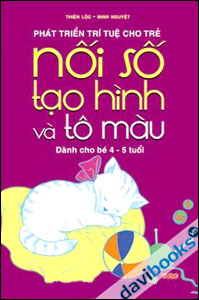 Nối số tạo hình và tô màu (4-5 tuổi)