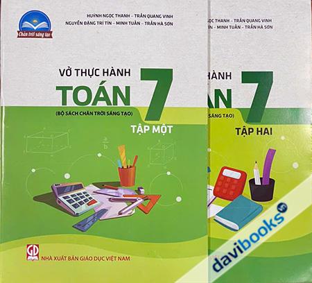 Vở Thực Hành Toán 7 - Chân Trời Sáng Tạo (Bộ 2 Tập)