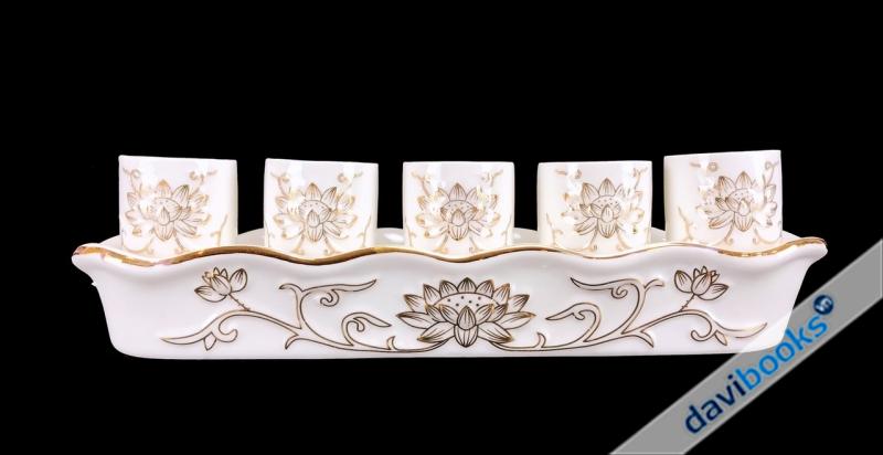 (ad5462.1418) Án 5 Chum Bạch Ngọc