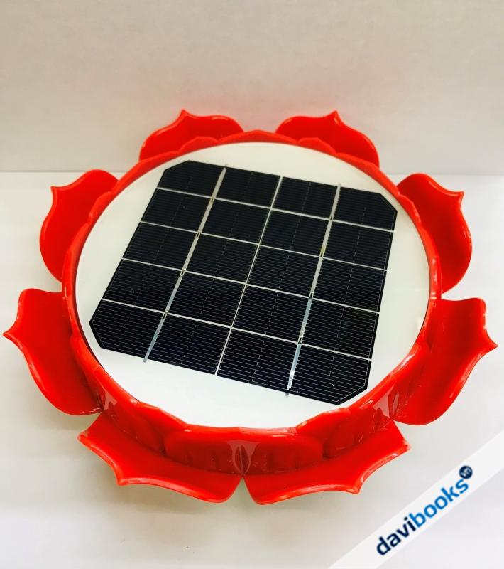 (ad6236) Máy Bông Sen Pin Năng Lượng