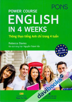 Power Course English In 4 Weeks Thông Thạo Tiếng Anh Chỉ Trong 4 Tuần (Kèm CD)