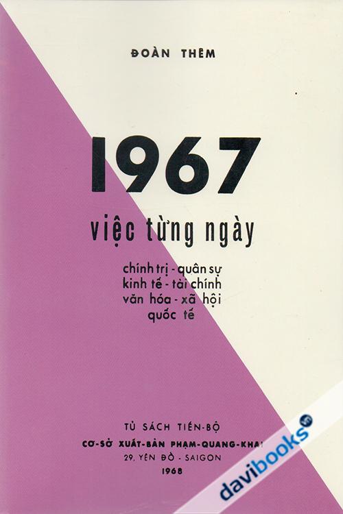 1967 Việc Từng Ngày - Đoàn Thêm