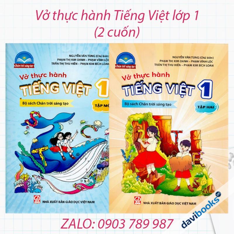 Vở Thực Hành Tiếng Việt 1 (2 Cuốn)