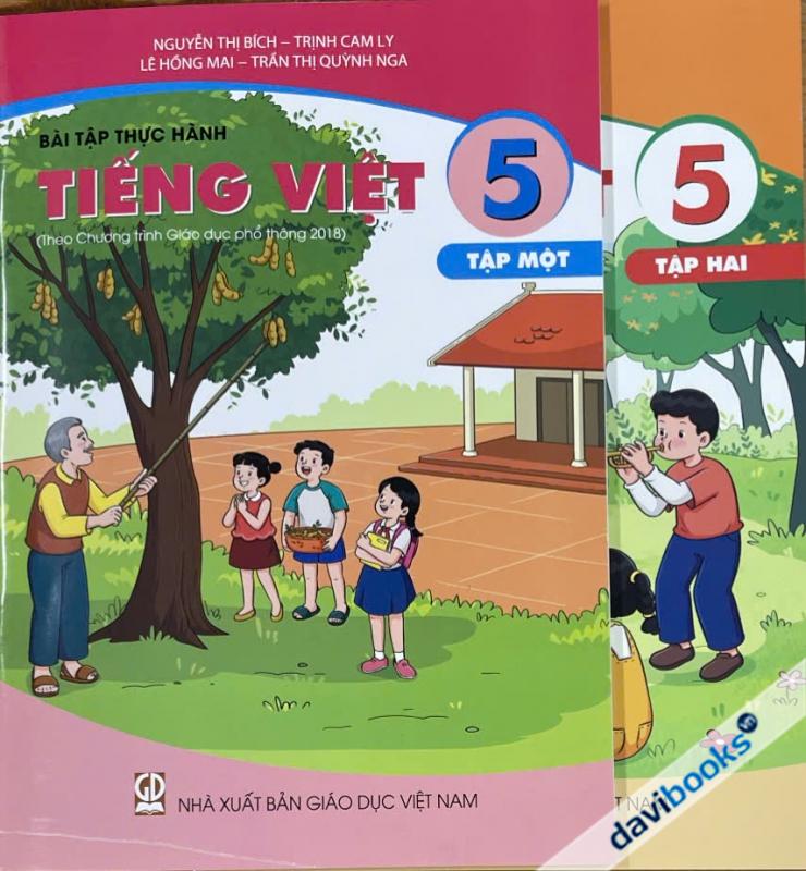 Bài Tập Thực Hành Tiếng Việt 5 (Bộ 2 Tập) - Theo CT GDPT Mới