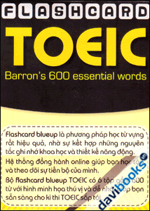 Bộ Flashcard Blueup TOEIC Barron's 600 Essential Words - Bộ 6 Sản Phẩm