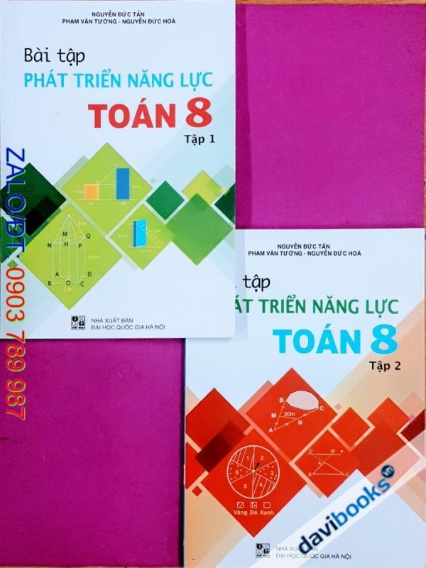 Combo 2Q: Bài Tập Phát Triển Năng Lực Toán 8 (Bộ SGK Hiện Hành)