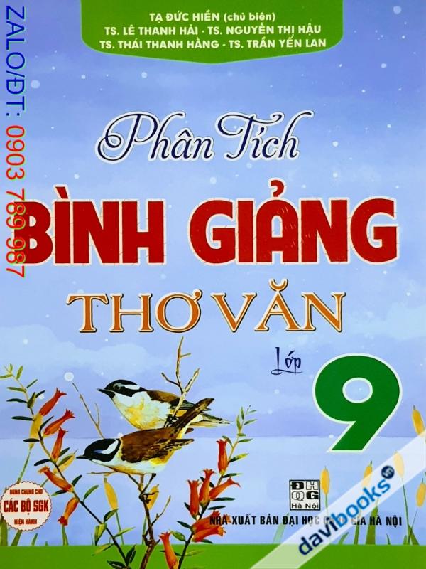 Phân Tích Bình Giảng Thơ Văn Lớp 9 (Bộ SGK Hiện Hành)