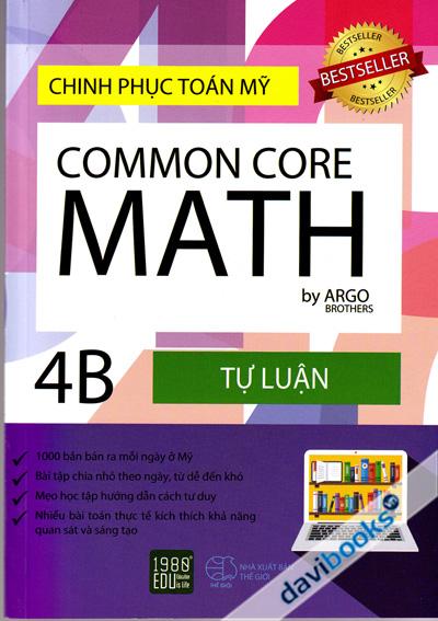 Chinh Phục Toán Mỹ 4B Tự Luận
