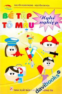 Bé Tập Tô Màu Nghề Nghiệp