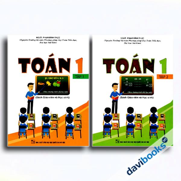 Combo Toán 1 - Sách Giáo Viên Và Học Sinh (Theo Chương Trình Tiểu Học Mới, Bộ 2 Cuốn)