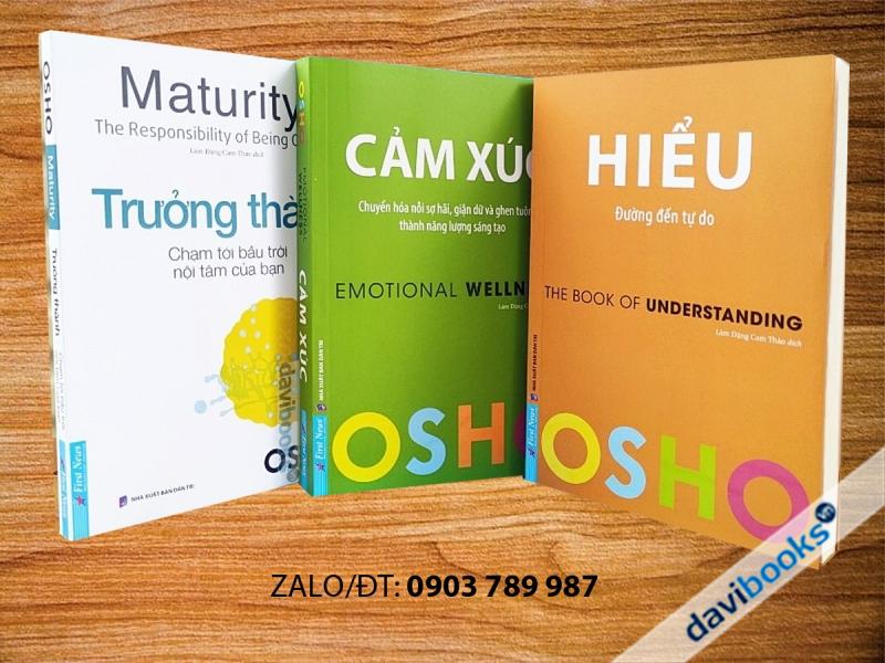 Osho: Cảm Xúc + Trưởng Thành + Hiểu (Bộ 3 Cuốn)