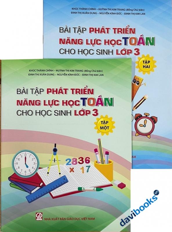Bài Tập Phát Triển Năng Lực Học Toán Cho Học Sinh Lớp 3 (Trọn Bộ 2 Tập) 
