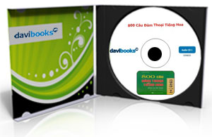 800 Câu Đàm Thoại Tiếng Hoa (01 CD)