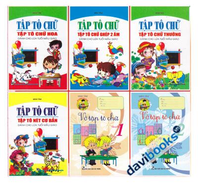 Tập Tô Chữ Đẹp (6 Cuốn)