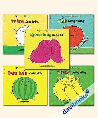 Ehon Dạo Chơi Cùng Hoa Quả (Bộ  5 Quyển)