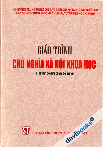 Giáo Trình Chủ Nghĩa Xã Hội Khoa Học