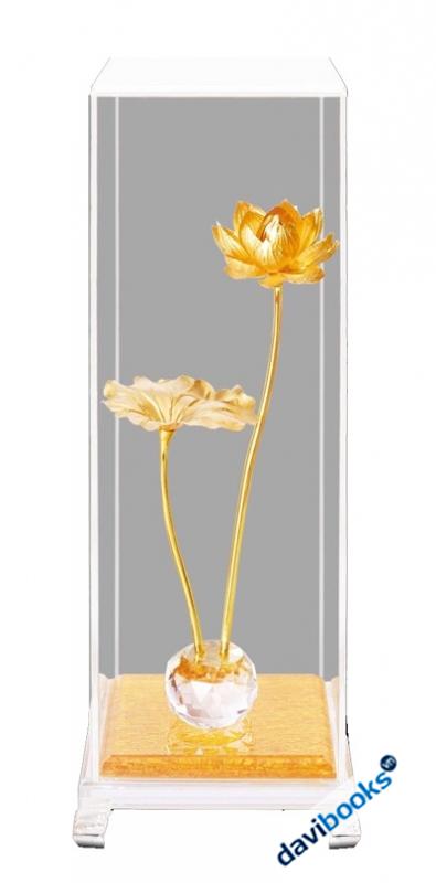 (ad3865.FSYJ-02) Nhất Chi Kim Liên Dát Vàng