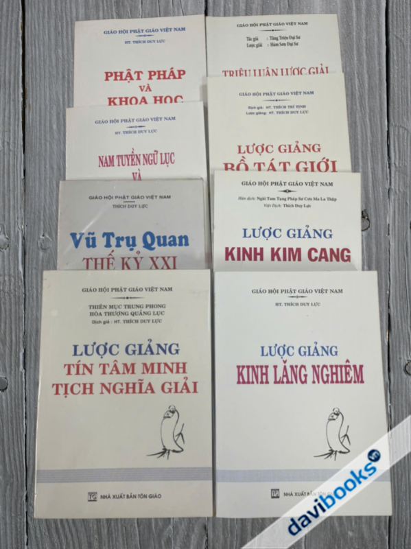 Combo 8 Cuốn Sách HT. Thích Duy Lực