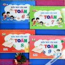 Combo 4Q: Kiến Thức Cần Nhớ Môn Toán Lớp 6 7 8 9 (Bộ SGK Hiện Hành)