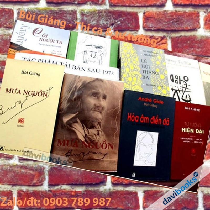 Sách Bùi Giáng (24 Cuốn)