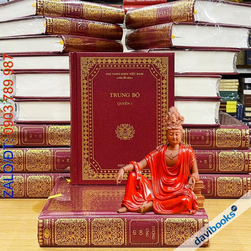 Đại Tạng Kinh Việt Nam (Trọn Bộ 37 Quyển: 24Q Nikaya & 13Q A Hàm) - BÌA NÂU ÉP NHỦ ĐẸP