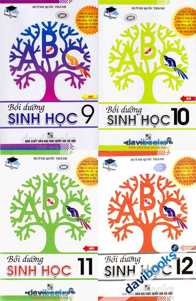 Bồi Dưỡng Sinh Học 9, 10, 11, 12 (4 cuốn)