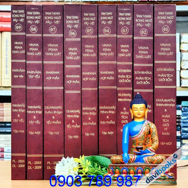 [Theravada] Tạng Luật - Tam Tạng Song Ngữ Pali-Việt (Trọn Bộ 9 Quyển, Khổ Lớn)