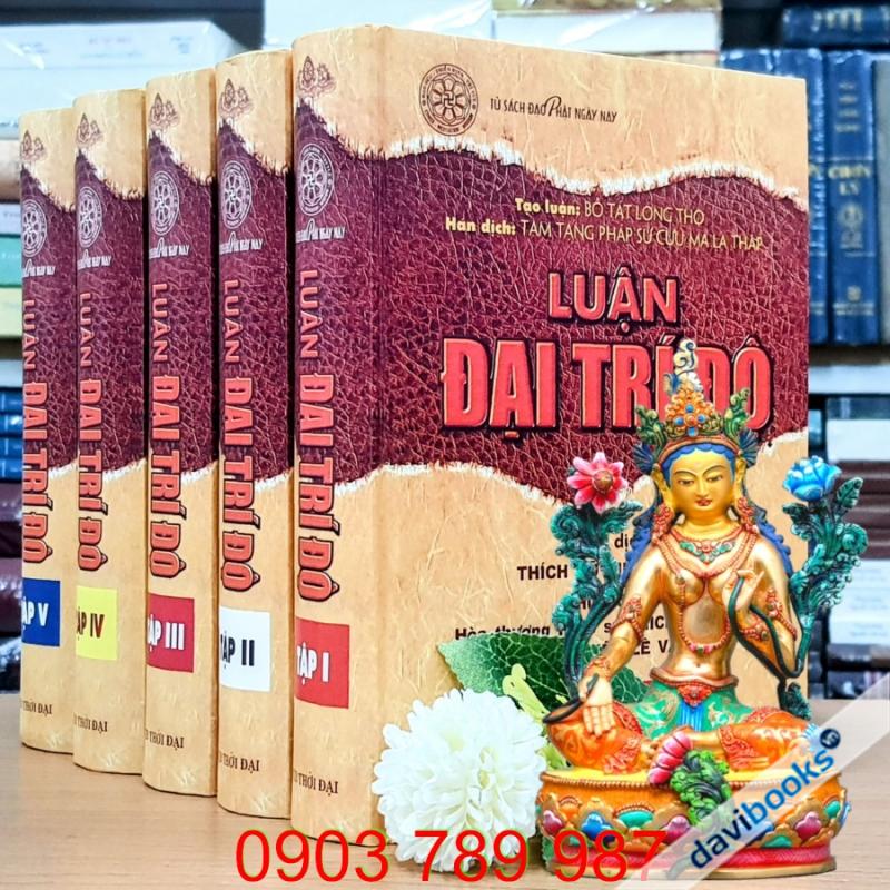 Luận Đại Trí Độ - Thích Nữ Diệu Không (Bộ 5 Tập)