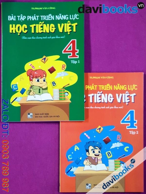 Combo 2Q: Bài Tập Phát Triển Năng Lực Học Tiếng Việt 4 (Bộ SGK Hiện Hành)