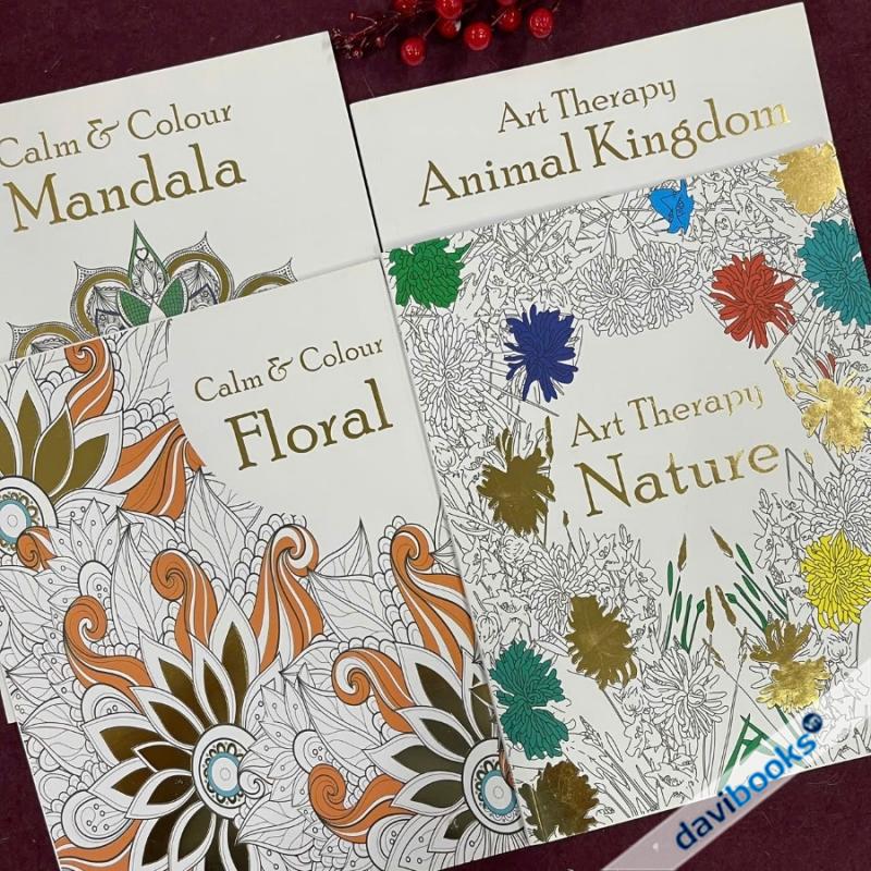 Combo 4 Cuốn Sách Tô Màu Dành Cho Người Lớn (32)