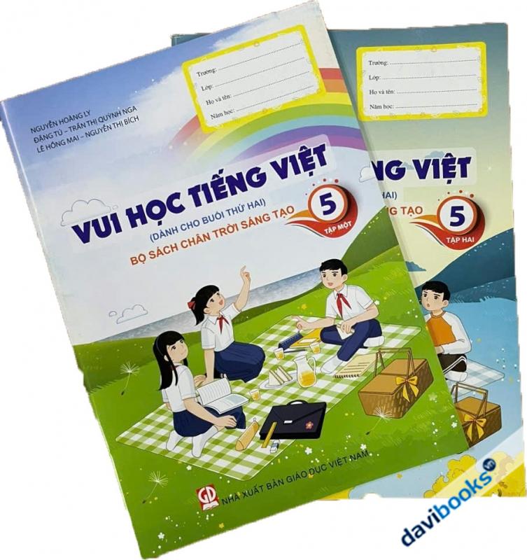Vui Học Tiếng Việt Lớp 5 - Dành Cho Buổi Thứ Hai Bộ Sách Chân Trời Sáng Tạo (Bộ 2 Tập)