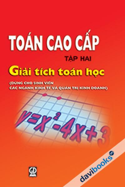 Toán Cao Cấp Tập 2 Giải Tích Toán Học