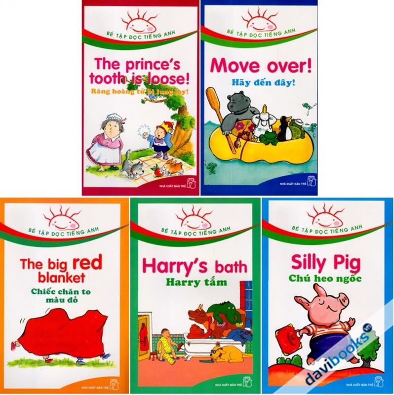 Bộ Truyện Tranh Song Ngữ Bé Tập Đọc Tiếng Anh (Bộ 5 Quyển)