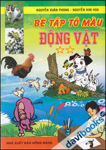Bé Tập Tô Màu Động Vật (Tập 2)