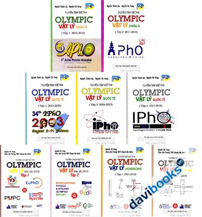 Combo Tuyển Tập Đề Thi Olympic Vật Lí (Bộ 9 Cuốn)