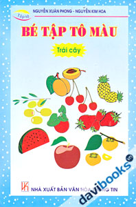 Bé Tập Tô Màu Trái Cây
