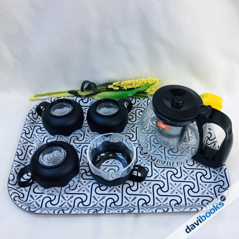 (ad1868) Bộ Bình Lọc Trà Thủy Tinh Ms391