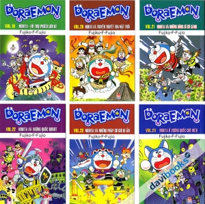 Bộ Doraemon Truyện Dài Tập 19 Đến Tập 24